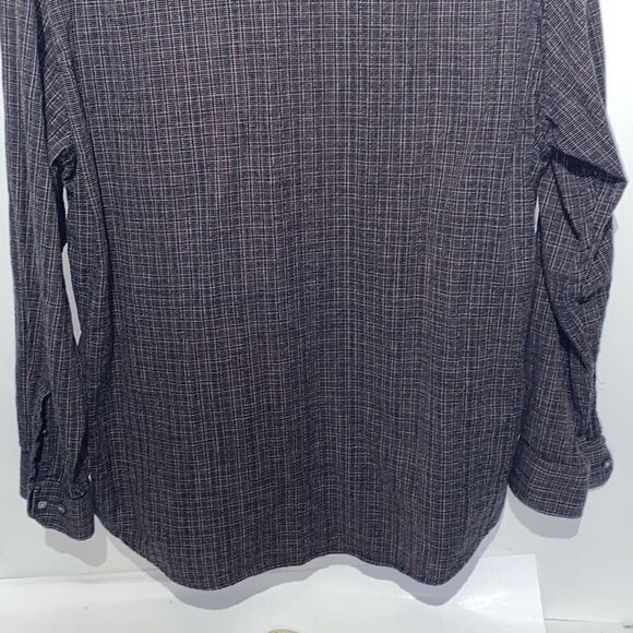 Joe Joseph Abboud Men's Plaid 100% Cotton Long Sleeve Button Up Shirt Size XXL - Picture 7 of 9